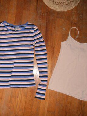 Women's Long Sleeve Top AND Cami~ Size S & XS